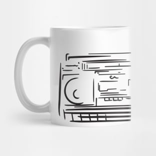 80s Radio Mug